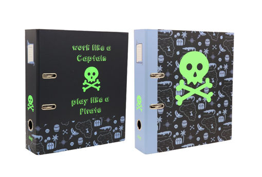 Picture of PIRATES LEVER ARCH FILE 8CM